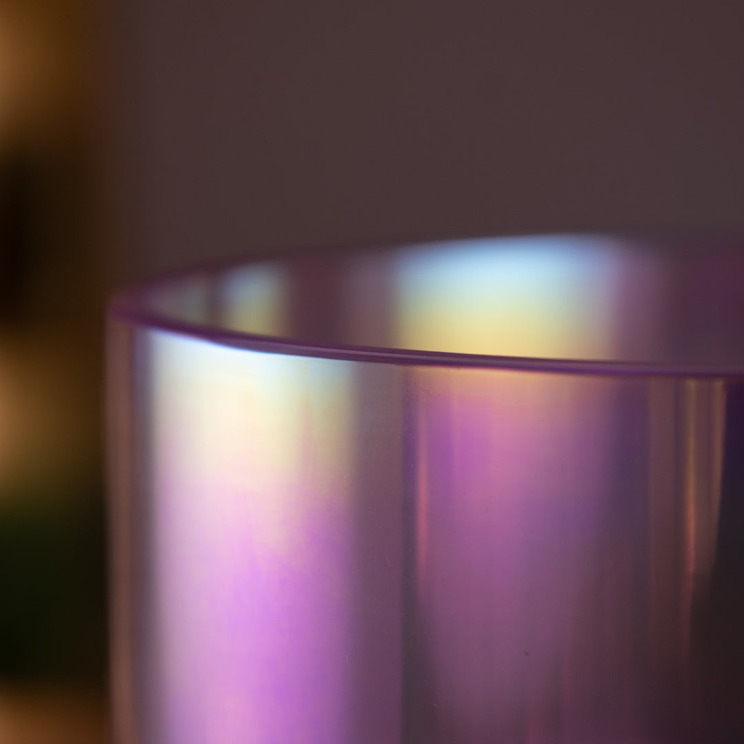 Violet Crystal Singing Bowl 