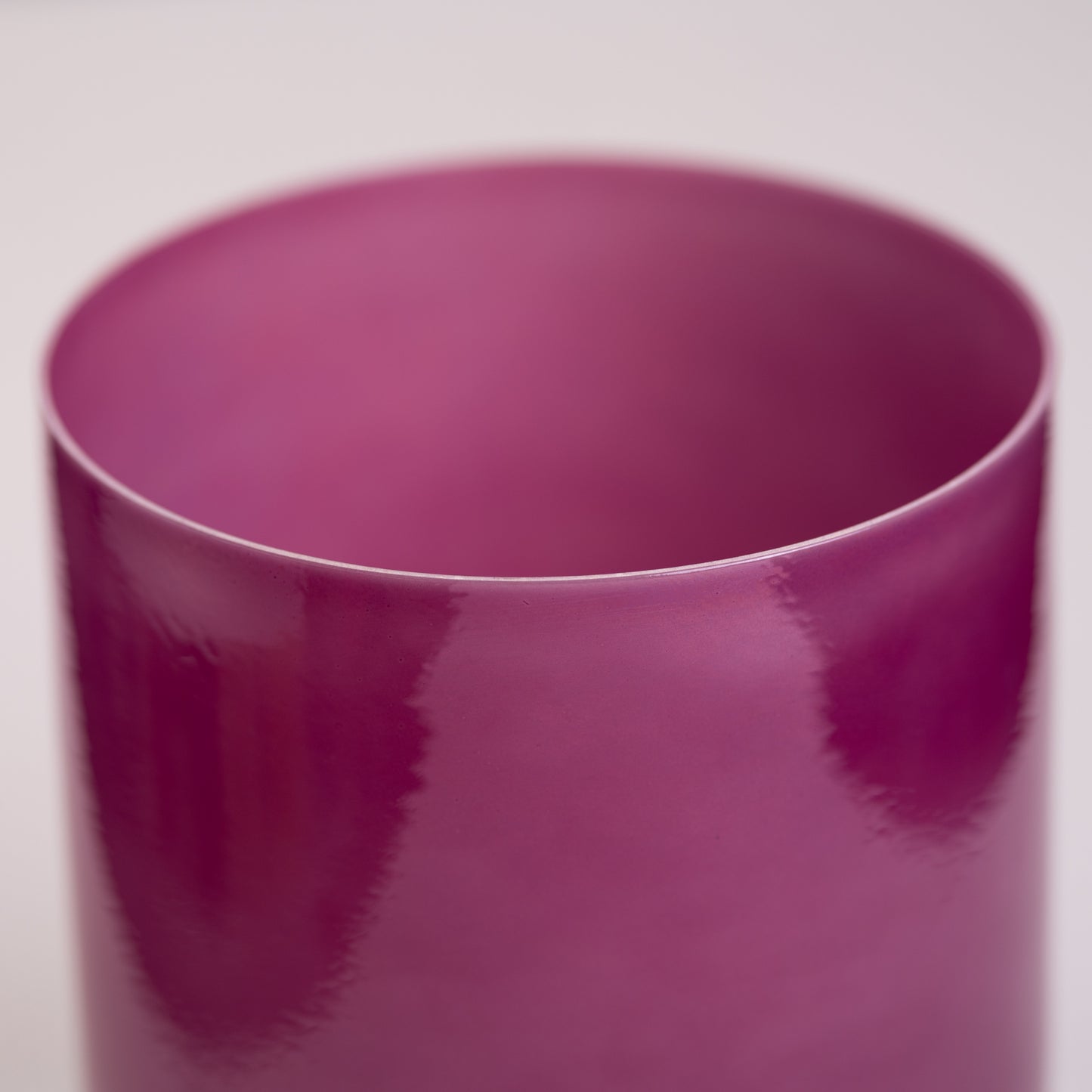 7" A#-5 Magenta Manifestation Crystal Singing Bowl, Perfect Pitch, Sacred Singing Bowls