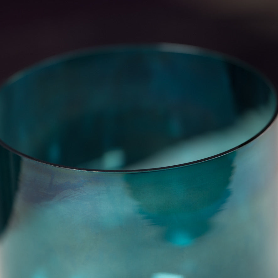 8" D-7 Marine Dream Crystal Singing Bowl, Perfect Pitch