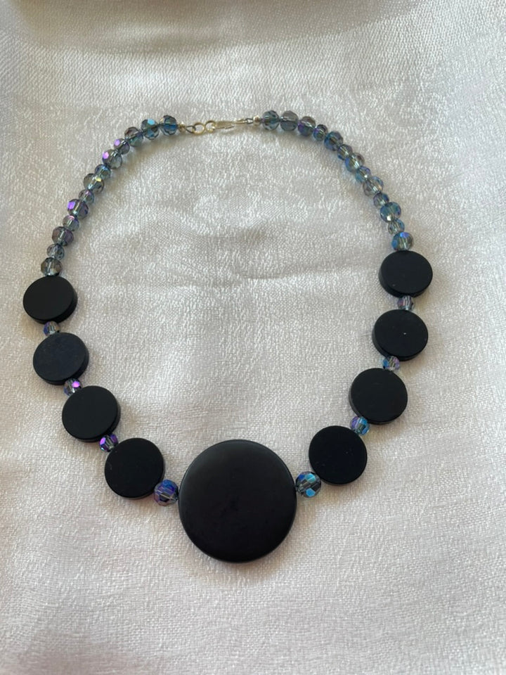 Shungite & Crystal Necklace, short