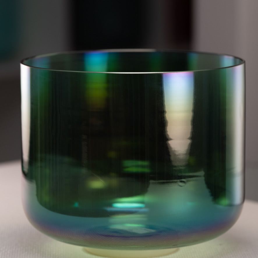 10" G#-9 Earth Magic Crystal Singing Bowl, Perfect Pitch