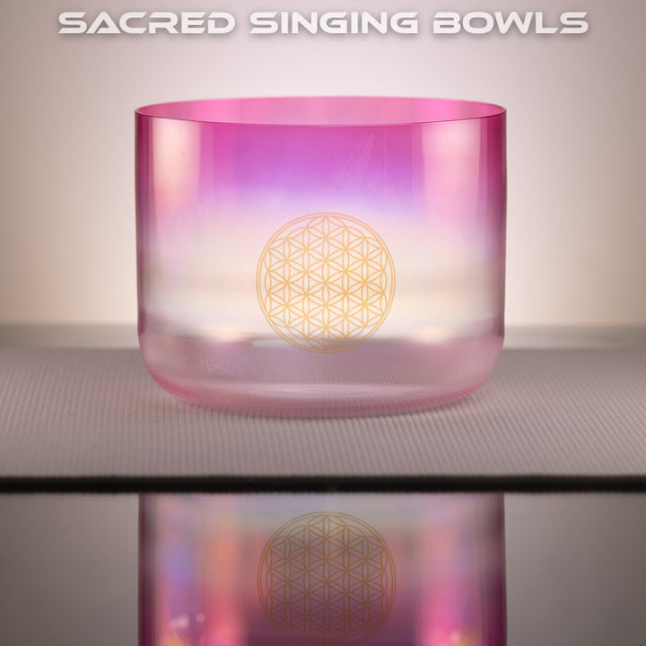 Pink Crystal Sound Bowl 