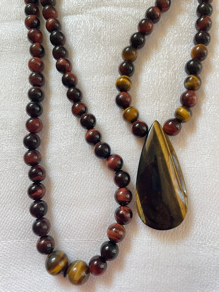 Red Tiger Eye Mala