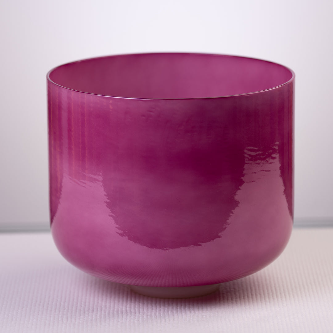 11" D+26 Magenta Manifestation Crystal Singing Bowl