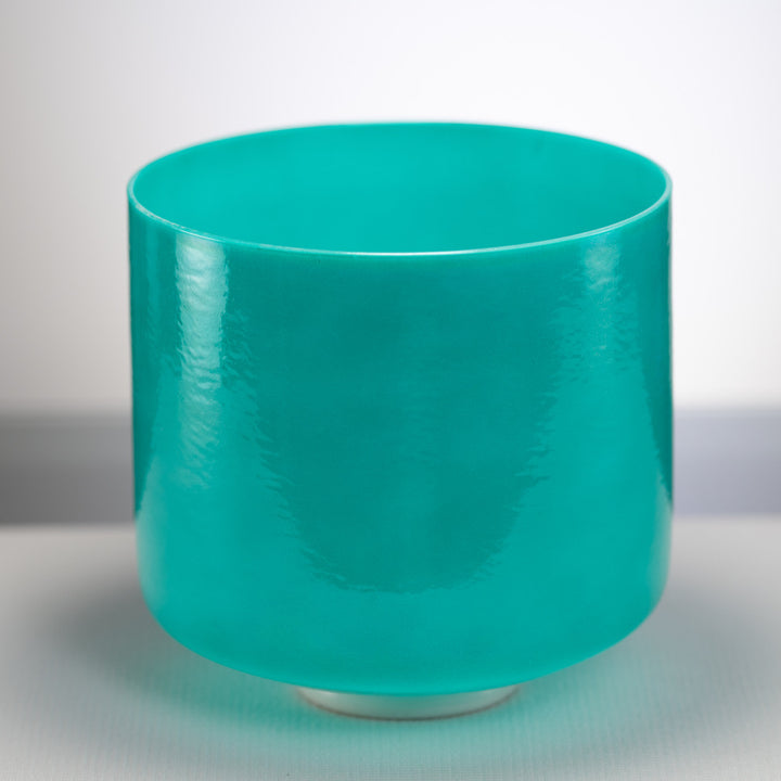 10" F+33 Turquoise Tide Crystal Singing Bowl