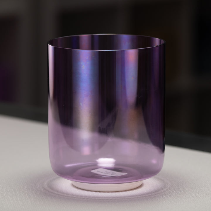 6.75" E+26 Lilac Blossom Crystal Singing Bowl