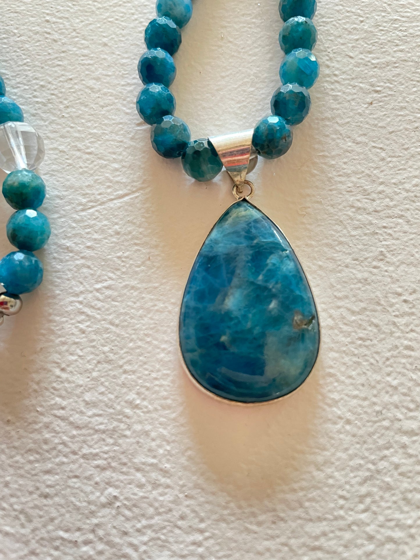 Faceted Apatite Necklace