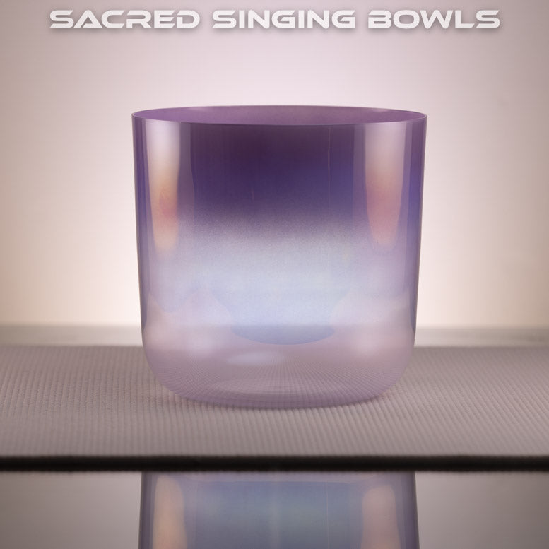 Lavender Dreaming: Harmonic Crystal Singing Bowl Set