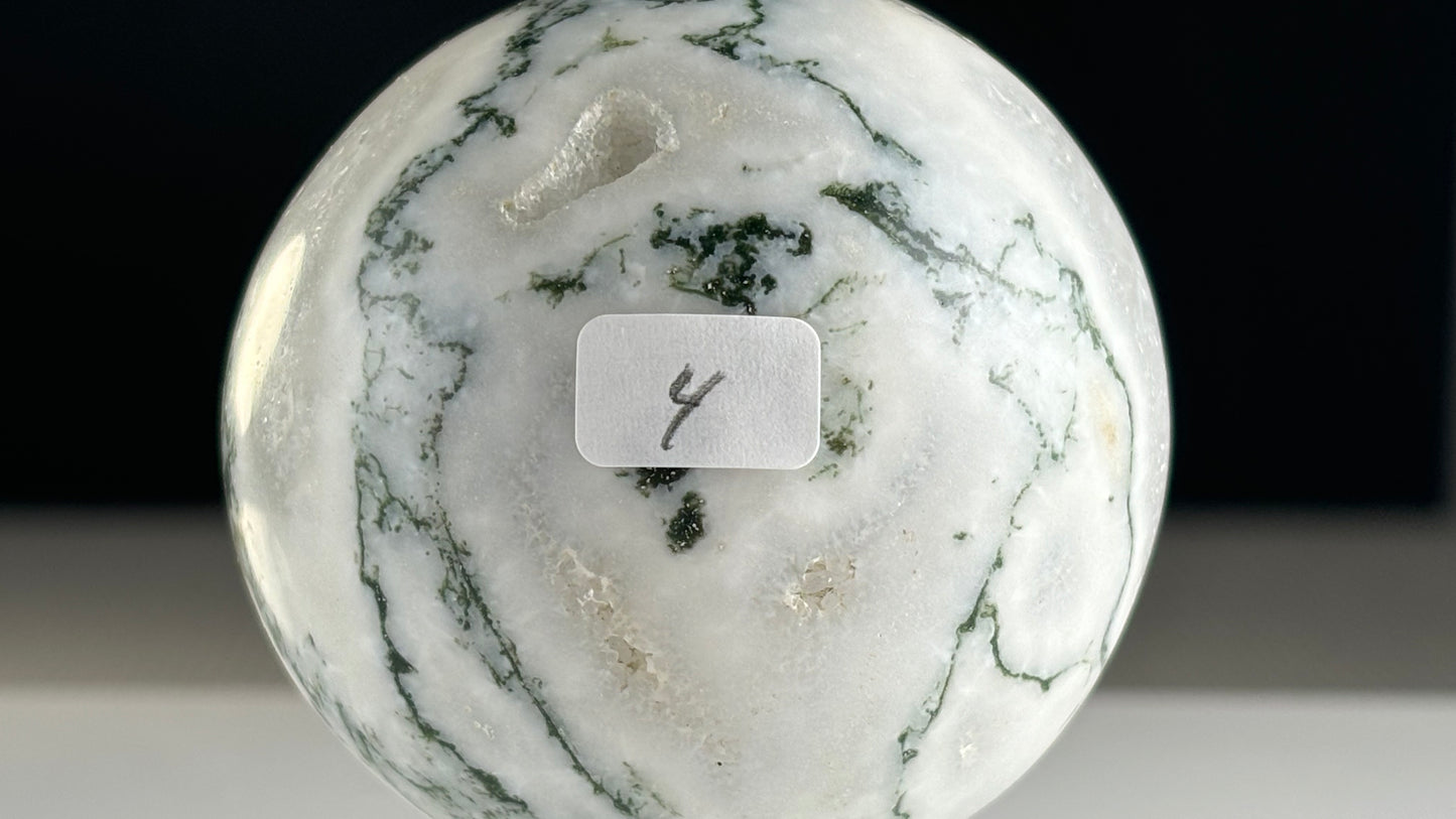 Moss Agate Sphere