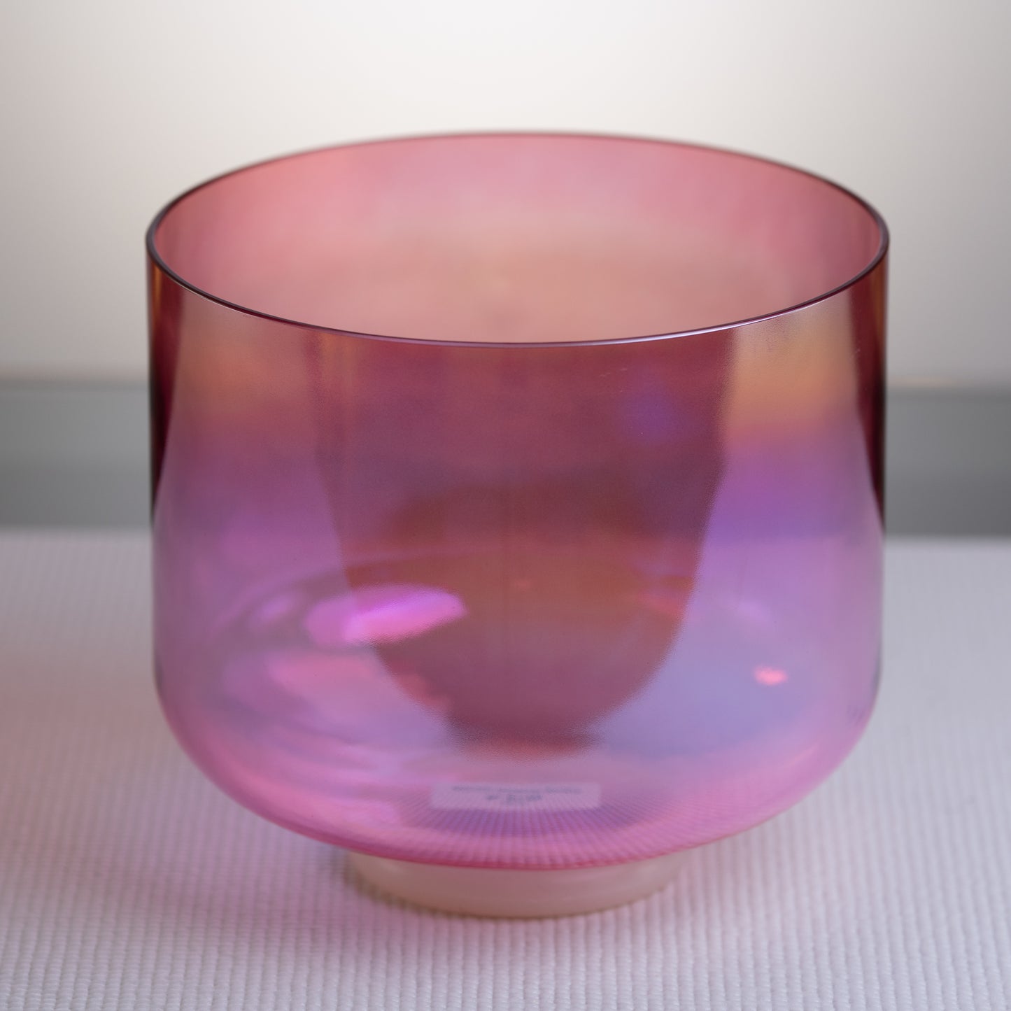 9" A+34 Rose Blossom Crystal Singing Bowl