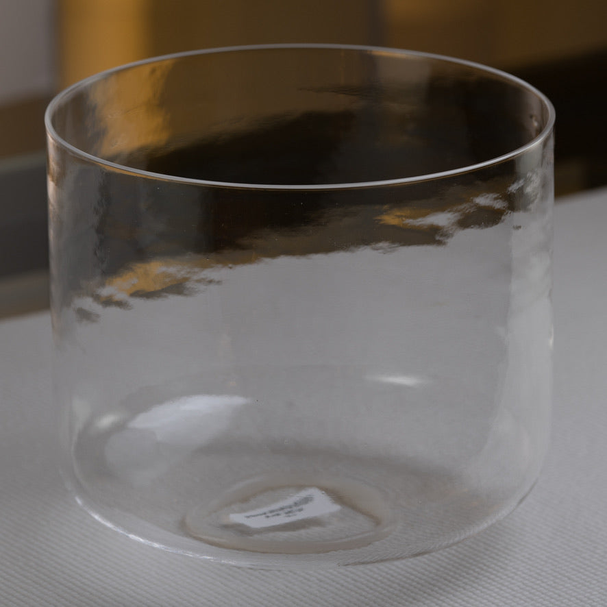 Clear Quartz Crystal Singing Bowl