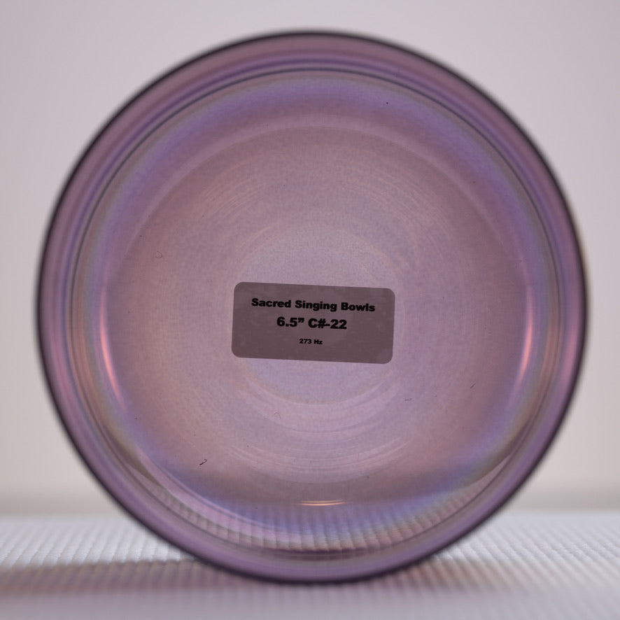 Crystal bowl for sound baths