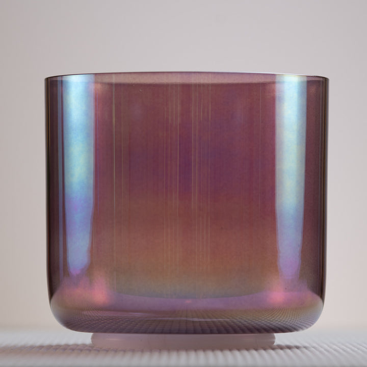 Crystal singing bowl for sound baths
