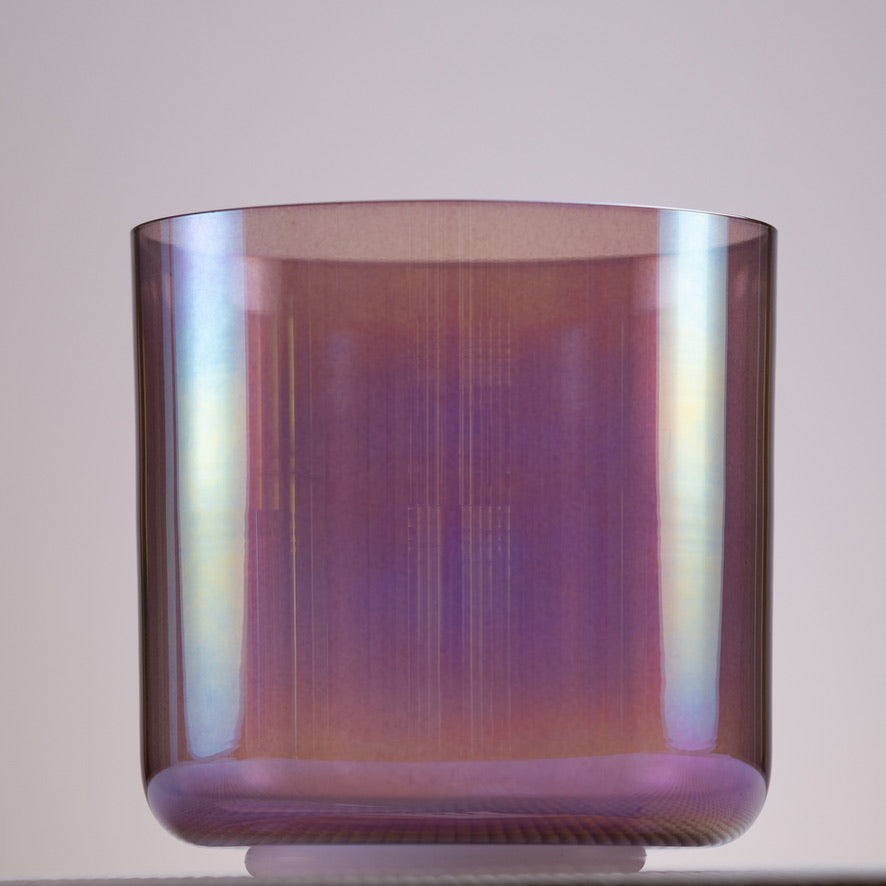 Crystal singing bowl in D#