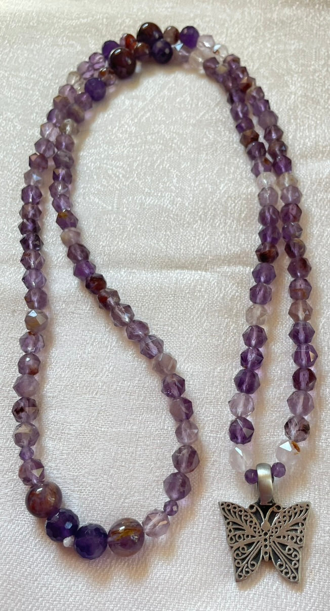 Faceted Super 7 Mala