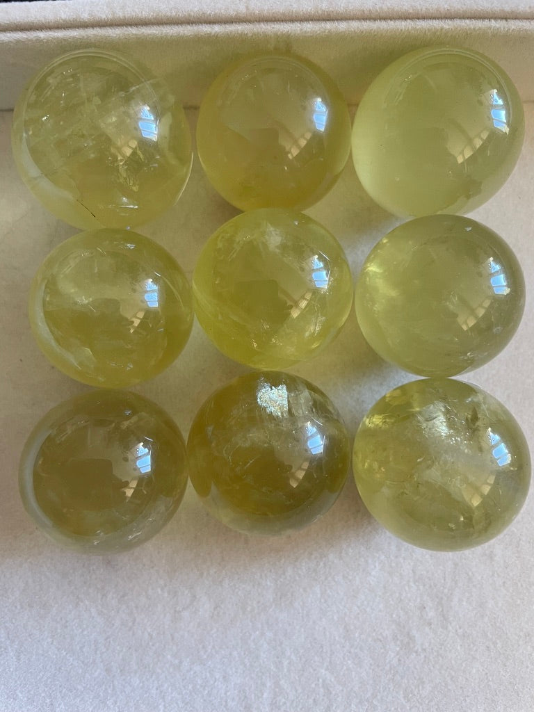 Yellow Calcite Sphere