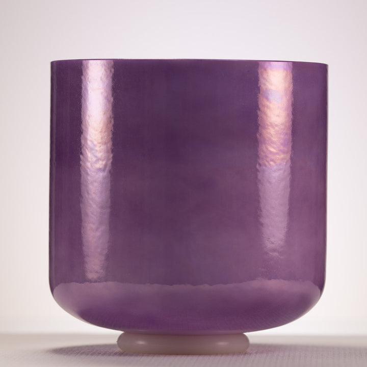 9" A-17 Lilac Blossom Crystal Singing Bowl