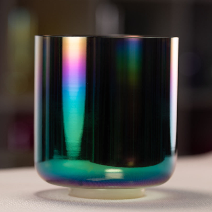 8" D-20 Earth Magic Crystal Singing Bowl