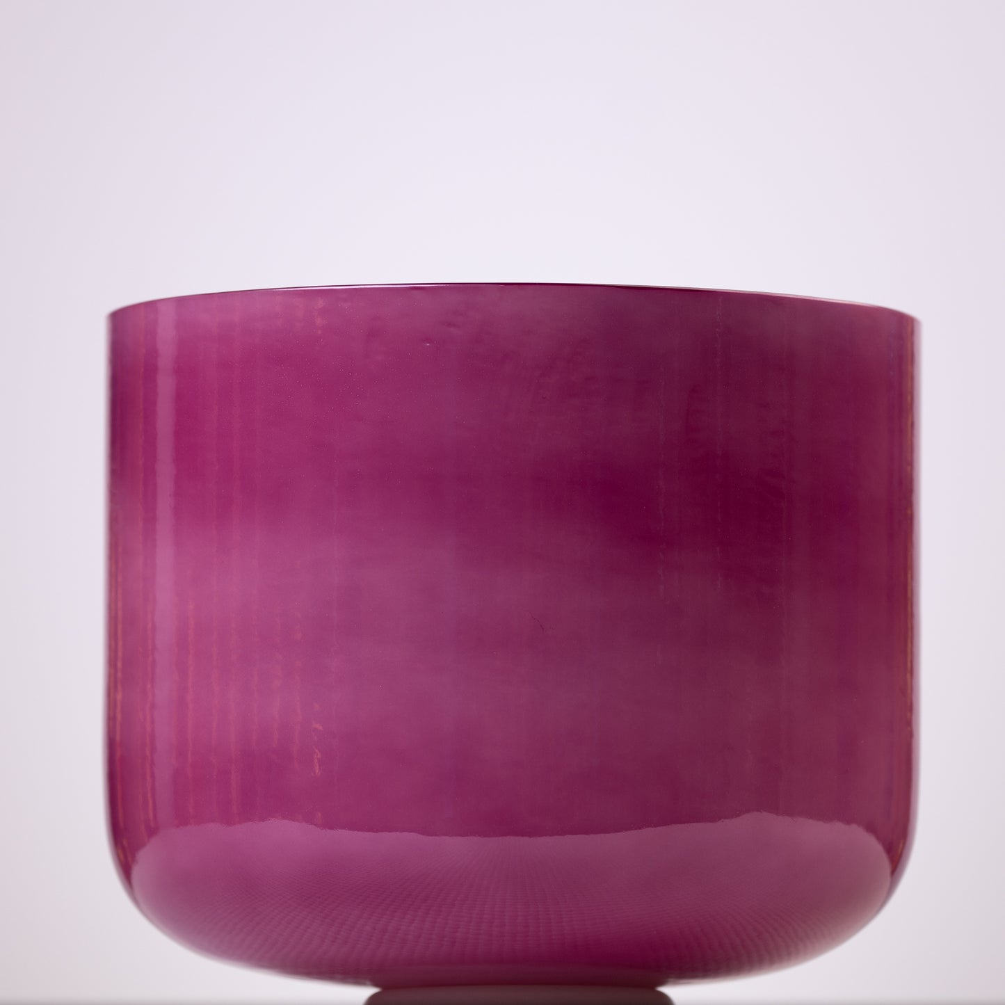 11" D+26 Magenta Manifestation Crystal Singing Bowl, Sacred Singing Bowls