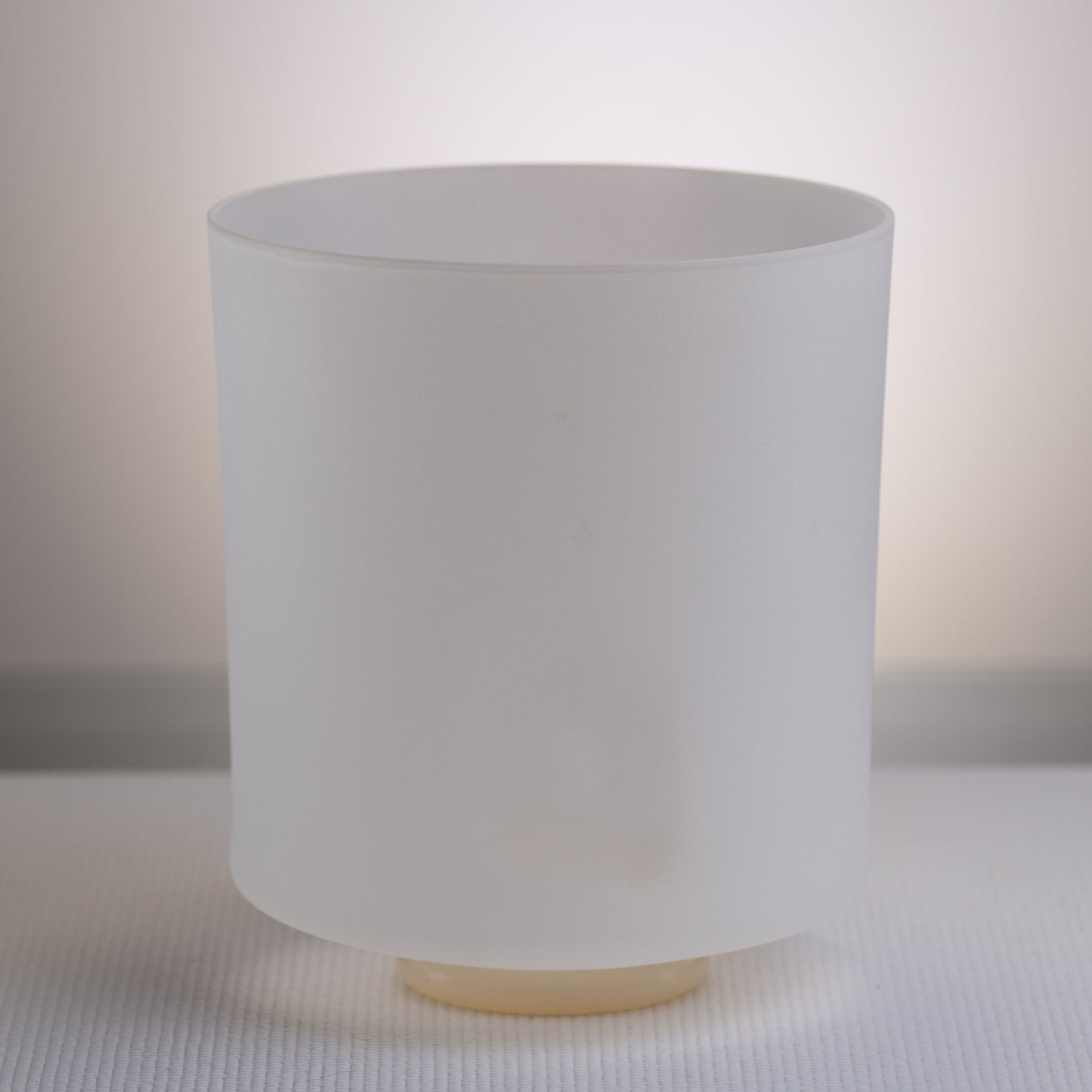 9" E-20 Selenite, Tall, Morph Crystal Singing Bowl, Crystal Tones™