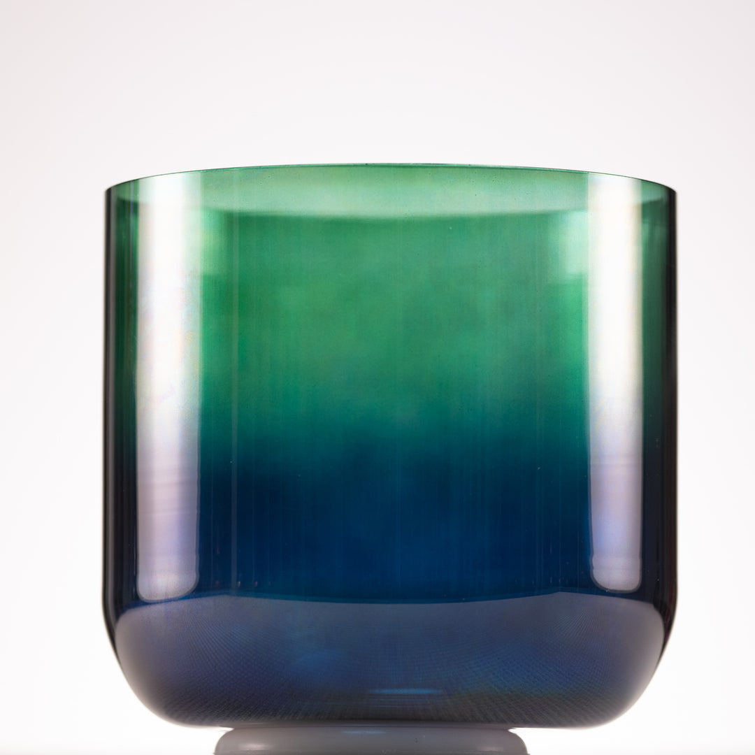 8" C#+8 Sacred Earth Crystal Singing Bowl, Perfect Pitch