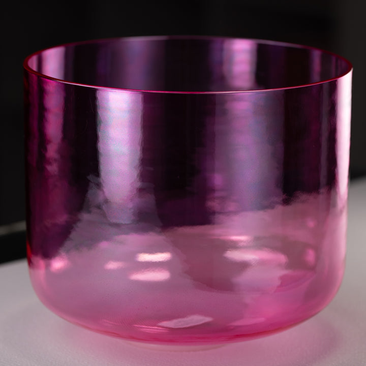 11.75" E-17 Pink Lotus Singing Bowl