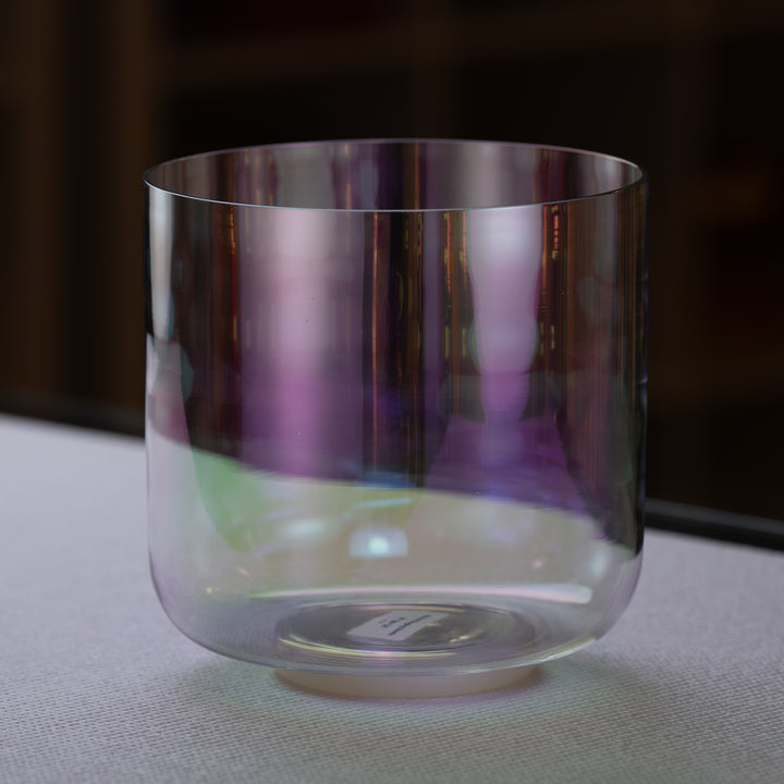 8" G#+34 Prismatic Crystal Singing Bowl