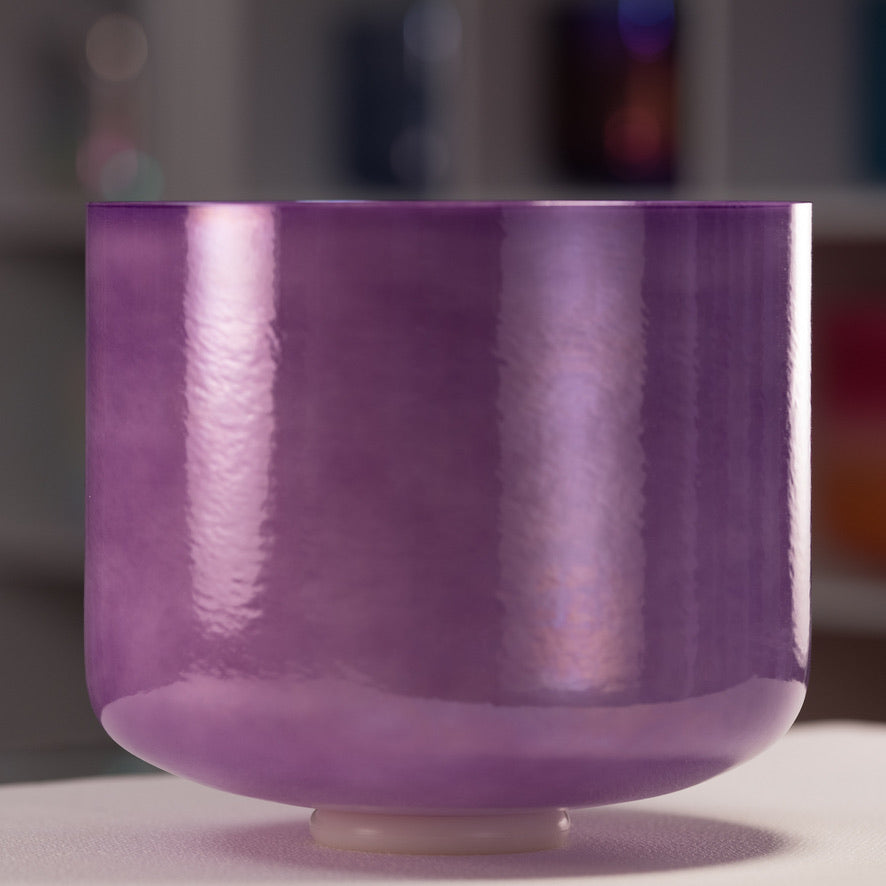 12" A+20 Lilac Blossom Crystal Singing Bowl