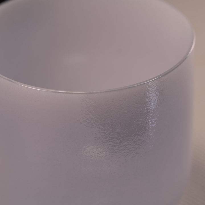 7" A+15 Majestic Moon Celestial Frosted Crystal Singing Bowl