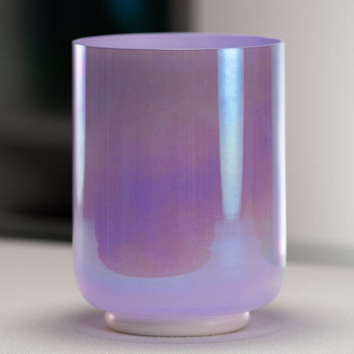 6.25" F-32 Lilac Blossom Crystal Singing Bowl