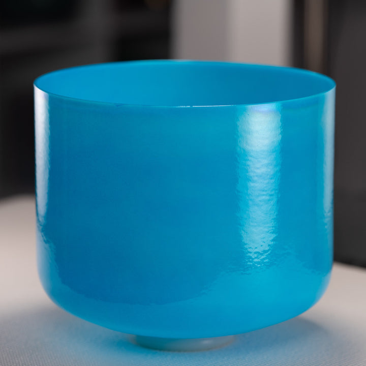 12" A#-10 Serenity Sky Crystal Singing Bowl, Perfect Pitch