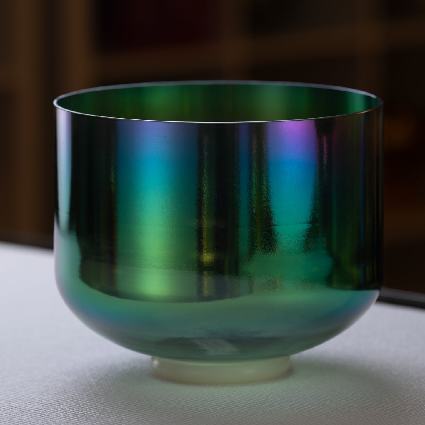 10" G#+41 Earth Magic Crystal Singing Bowl, Prismatic