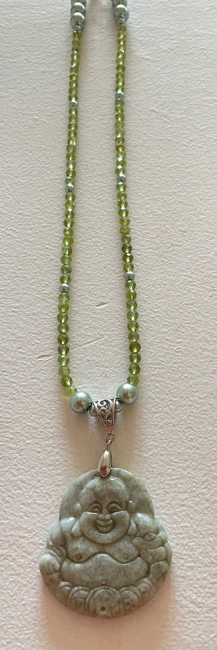 Faceted Peridot Necklace