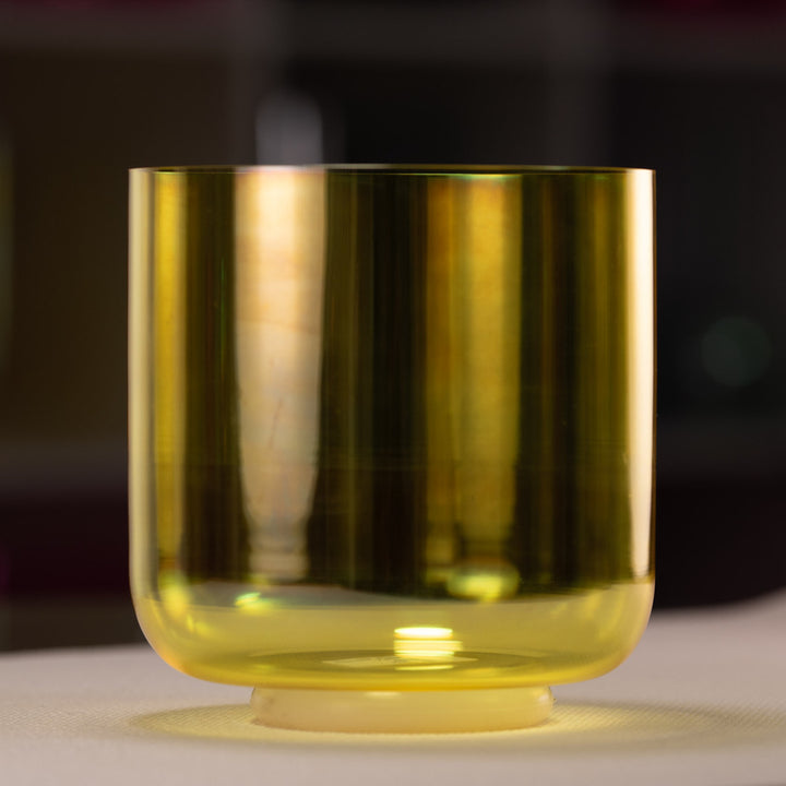 7.5" C#+43 Radiant Sun Crystal Singing Bowl