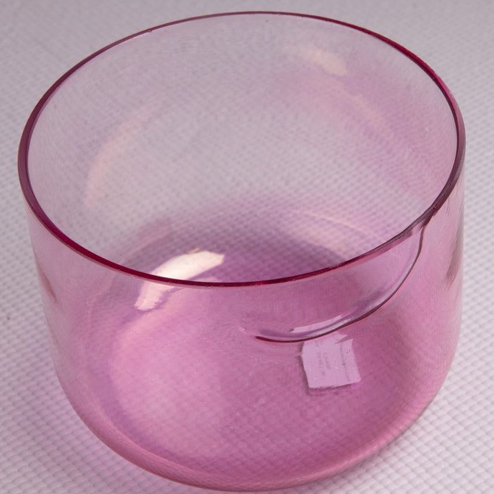 7" A#-5 Pink Aura Gold Morph Bowl