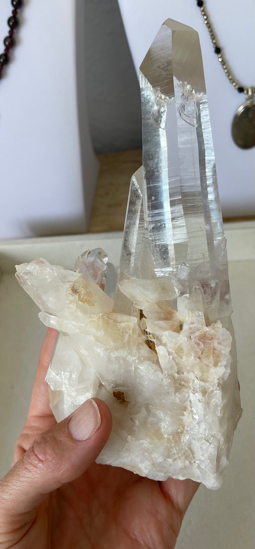 Lemurian Seed Cluster with 2 Wands