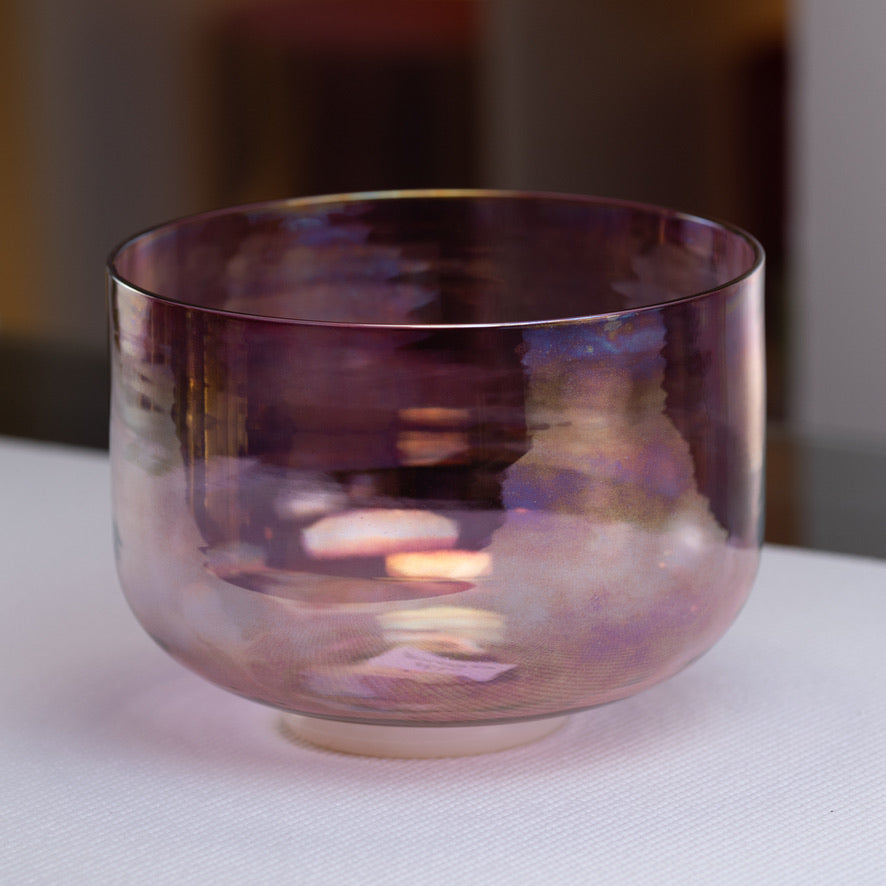 9.6" B-44 Solar Violet Singing Bowl