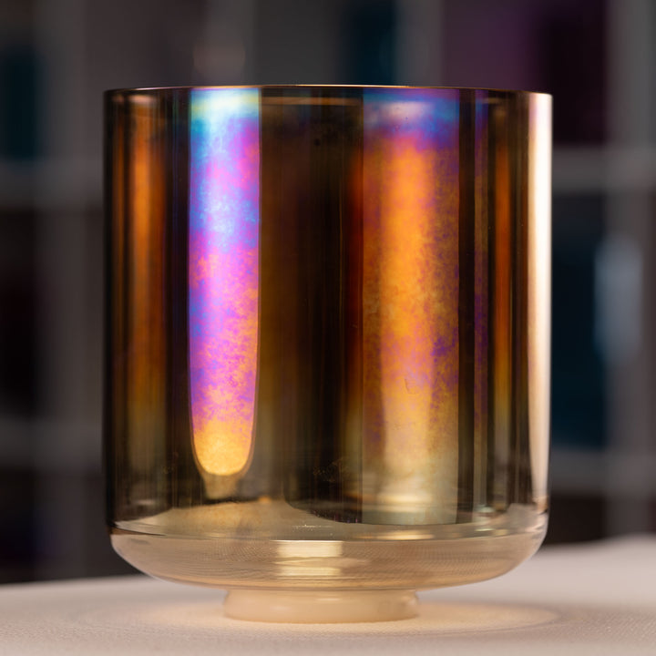 9.75" C+38 Sacred Ground Crystal Symphony Bowl, Tall