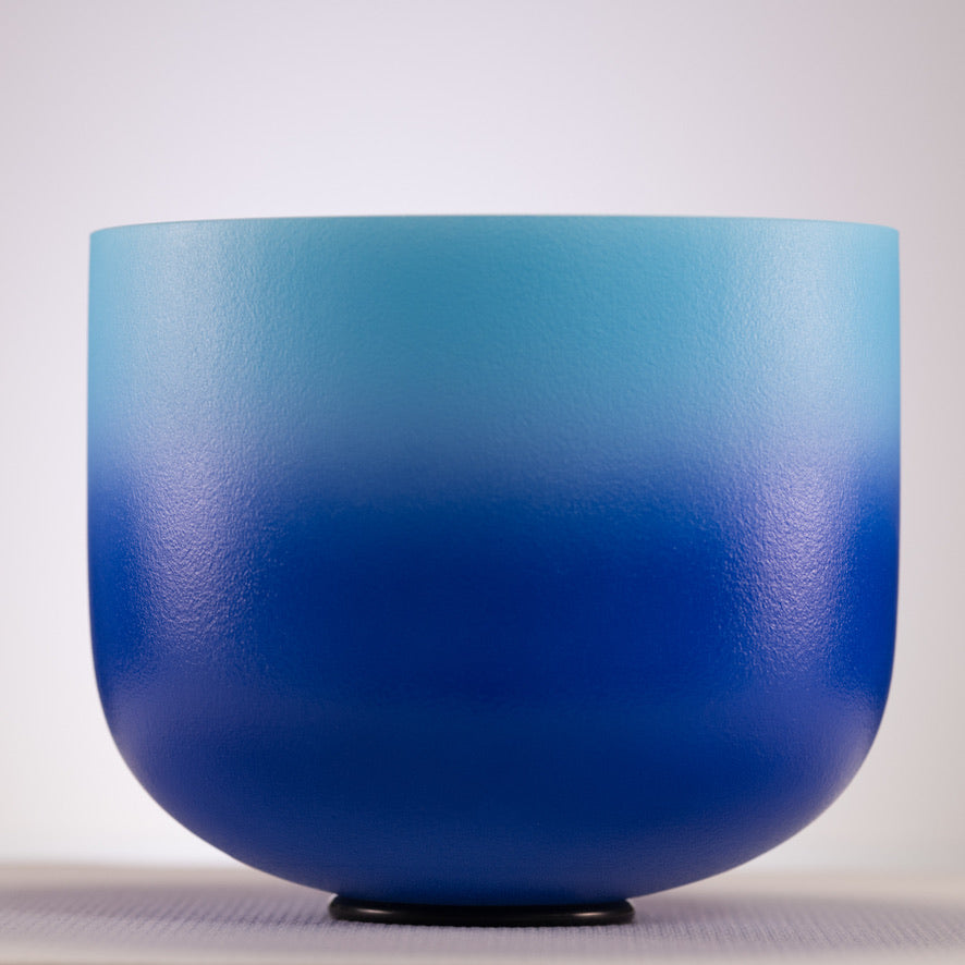 11" C#+3 Frosted Father Sky Crystal Singing Bowl