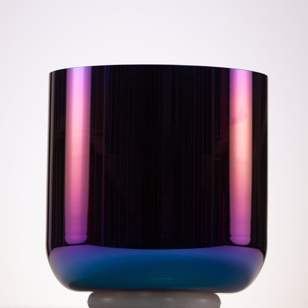 7" D+35 Celestial Rainbow Crystal Singing Bowl