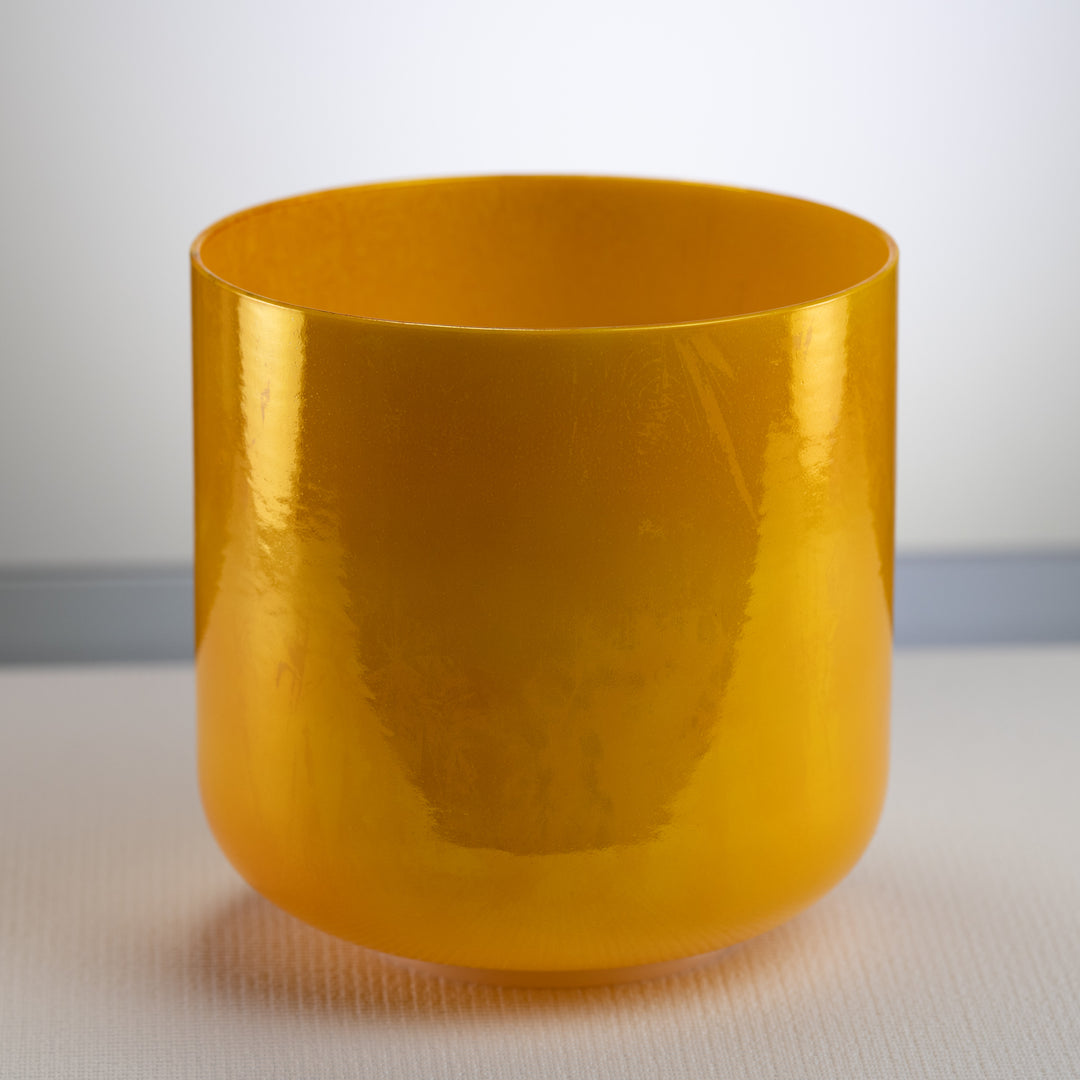 9" A#+33 Honeycomb Crystal Singing Bowl