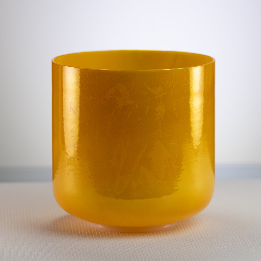 9" G-2 Honeycomb Crystal Singing Bowl, Perfect Pitch