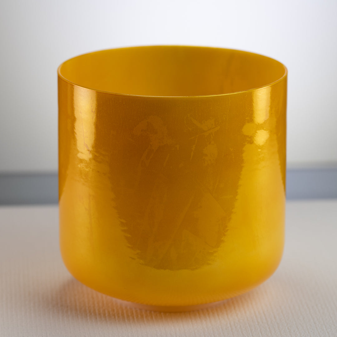 9" G-2 Honeycomb Crystal Singing Bowl, Perfect Pitch