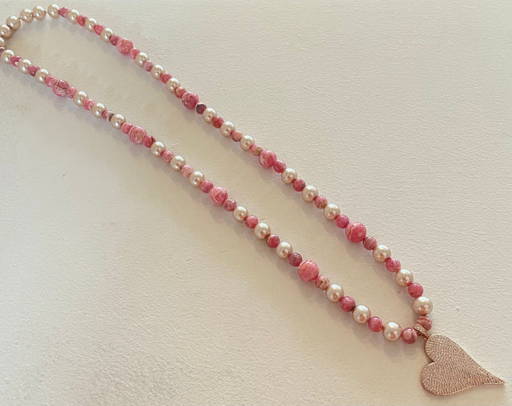 Rhodochrosite Necklace