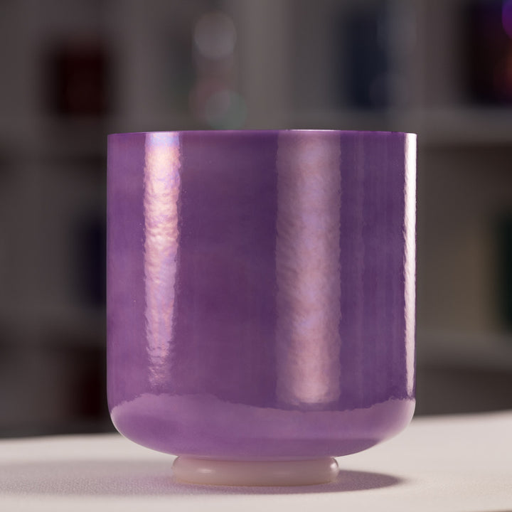 8" C+33 Lilac Blossom Crystal Singing Bowl