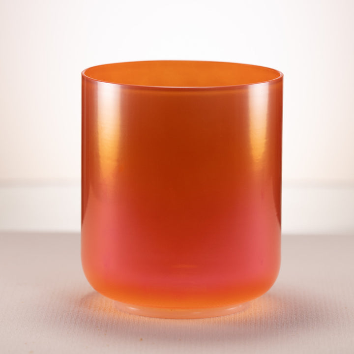 7" D#+3 Sunset Serenade Crystal Singing Bowl, Perfect Pitch
