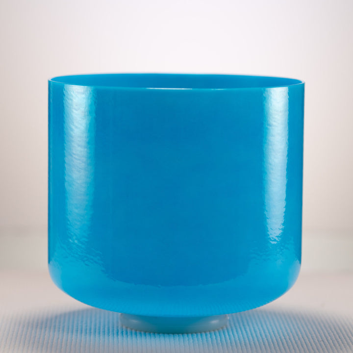 10" D-7 Serenity Sky Crystal Singing Bowl, Perfect Pitch