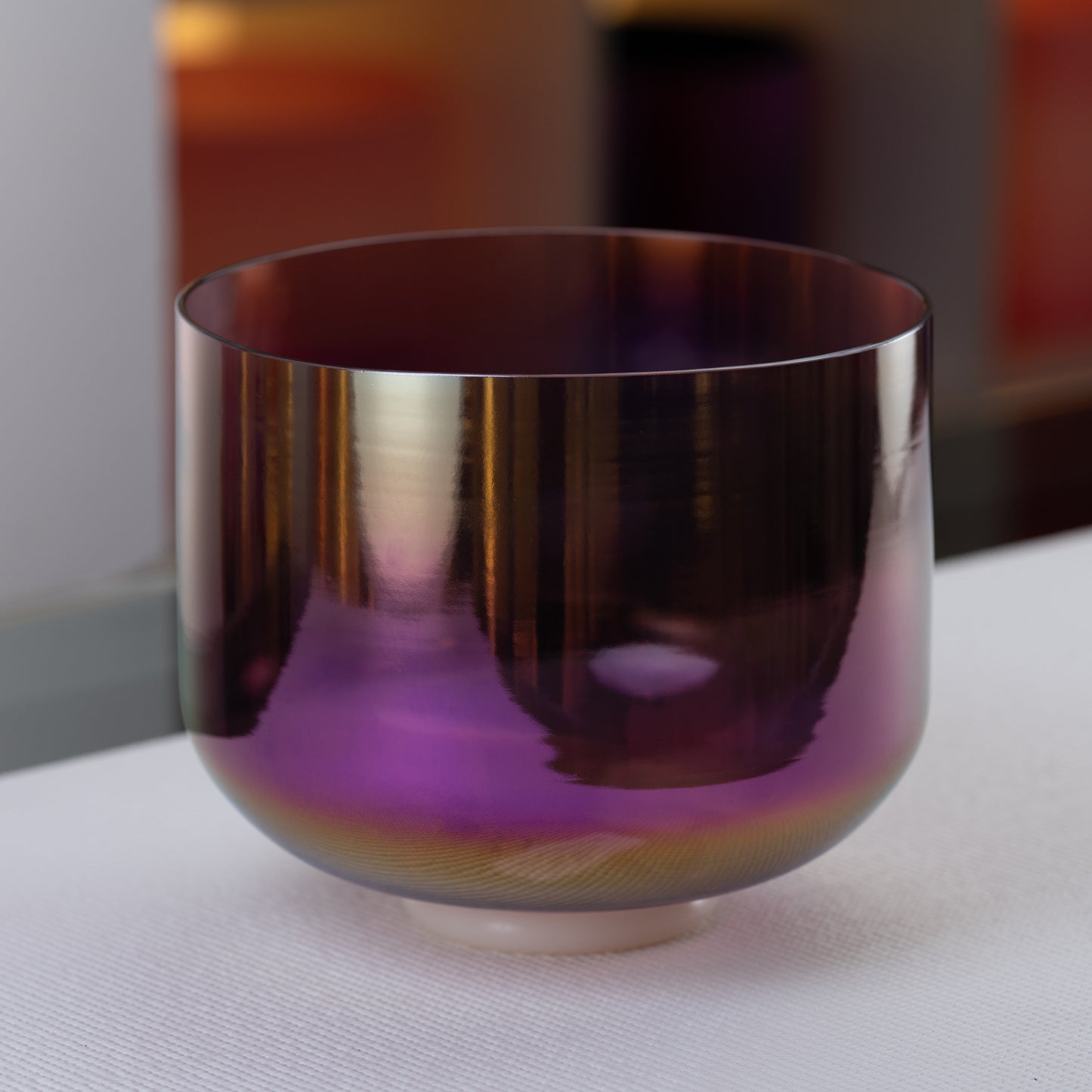 10" G#-29 Amethyst Activation Crystal Singing Bowl