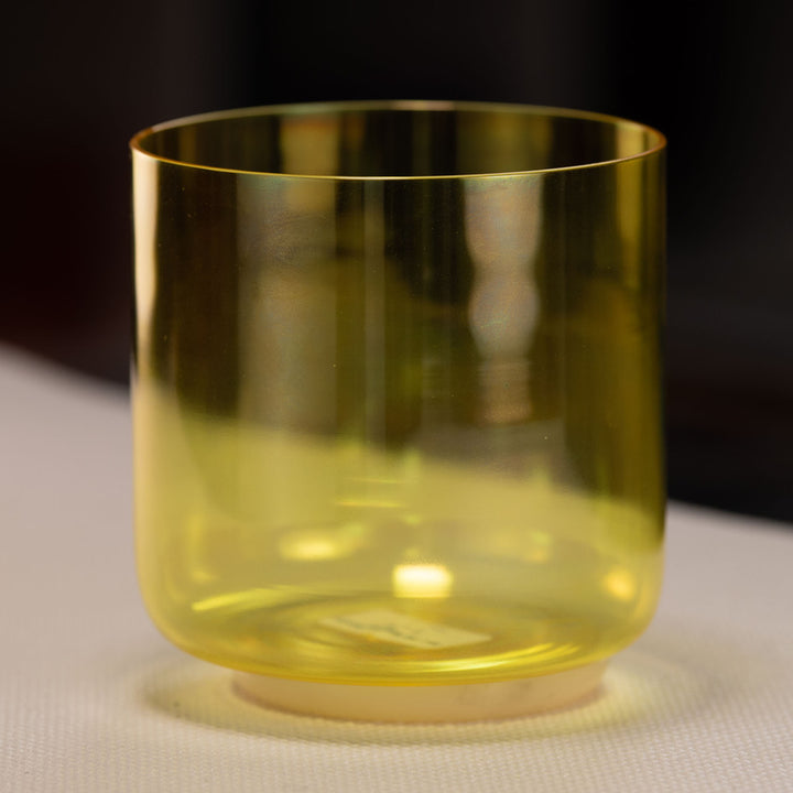 6" E+10 Radiant Sun Crystal Singing Bowl, Perfect Pitch