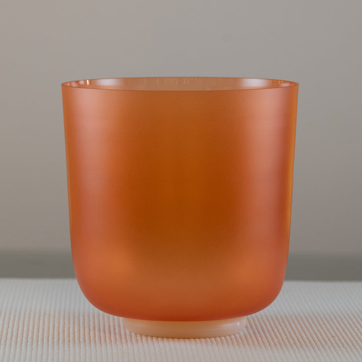 8.25" D+2 Setting Sun Crystal Singing Bowl